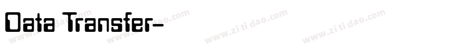 Data Transfer字体转换